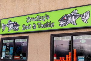 Bradleys Bait & Tackle – Offering a variety of items for the entire family,  with a focus on fishing, gift items, clothing, hunting accessories, and ammo